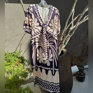 Patterned Maxi Dress-NEW!